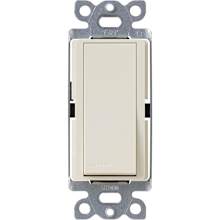 Claro 120 Volt 15 Ampere 3-Way Designer Switch with Locator Light