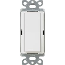 Claro 120 Volt 15 Ampere 3-Way Designer Switch with Locator Light