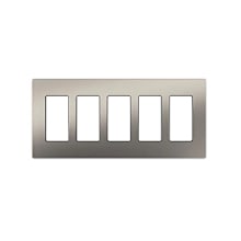 Claro Five Gang Designer Wall Plate