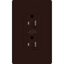 125 Volt 15 Ampere Dual Dimmable Tamper Resistant Receptacle from the Architectural Series