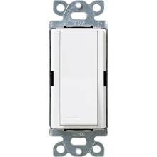 Claro Single Pole Designer Switch with Locator Light