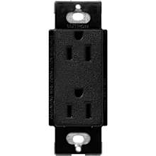 Claro 15 Ampere 125 Volt Designer Two Outlet Duplex Receptacle