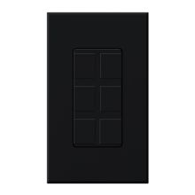 Lutron NT-6PF-GR Gray Nova T 6 Port Blank Insert for Architectural ...