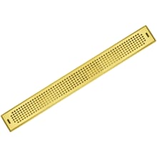 30" Square Pattern Grate Linear Shower Drain