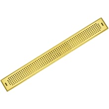 36" Square Pattern Grate Linear Shower Drain