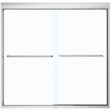 Kameleon 57" High x 59" Wide Bypass Framed Tub Door with Clear Glass