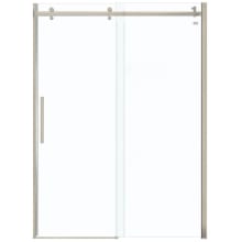 Halo 78-3/4" High x 59" Wide Sliding Frameless Shower Door with Clear Glass