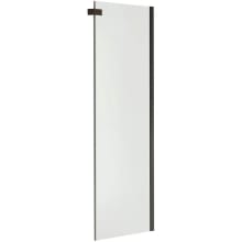 Halo 78-3/4" High x 29-7/8" Wide Shower Screen Frameless Shower Door with Clear Glass