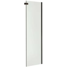 Halo 78-3/4" High x 33-3/4" Wide Shower Screen Frameless Shower Door with Clear Glass