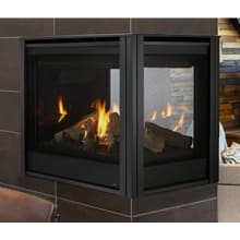Pearl II Peninsula 38,000 BTU Built-In Gas Fireplace with IntelliFire™ Touch Ignition System