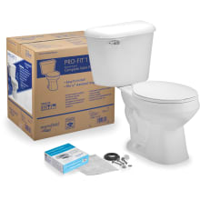 Pro-Fit 1.6 GPF Two-Piece Round Toilet Complete Kit