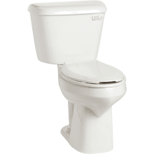 Alto 1.28 GPF Two-Piece Elongated Comfort Height Toilet with Right Hand Lever - Less Seat