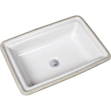 Brentwood 20-15/16" Vitreous China Undermount Bathroom Sink with Overflow