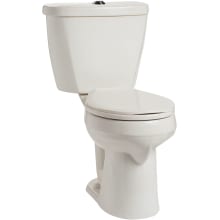 Summit 1.1/1.6 GPF Dual-Flush Two-Piece Round Comfort Height Toilet - Less Seat