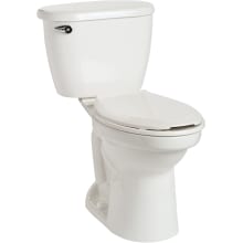 Cascade 1.28 GPF Two-Piece Elongated Comfort Height Toilet - Less Seat