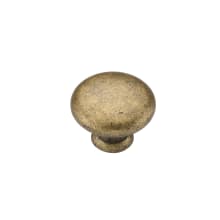 1-3/8 Inch Zamac Mushroom Cabinet Knob from the Classic European Renaissance Collection