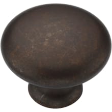 1-3/8 Inch Zamac Mushroom Cabinet Knob from the Classic European Renaissance Collection