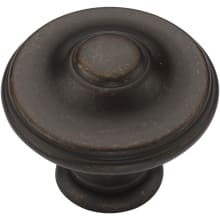 Domed 1-3/8 Inch Zamac Mushroom Cabinet Knob from the Classic European Renaissance Collection