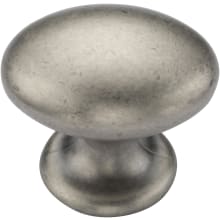 1-5/8 Inch Zamac Oval Cabinet Knob from the Classic European Renaissance Collection