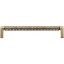 Paxton Textured 6-5/16 Inch Center to Center Zamac Handle Cabinet Pull from the Classic European Renaissance Collection