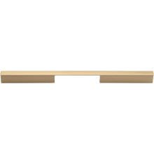 Bridge 12-5/8 Inch Center to Center Zamac Handle Cabinet Pull from the Urban Modern Collection