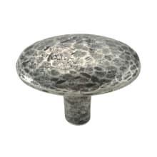 Fine English Pewter 1-3/4 Inch Oval Cabinet Knob