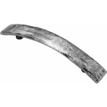 Bowden 3-3/4 Inch Center to Center Pewter Arch Cabinet Pull from the Fine English Pewter Collection