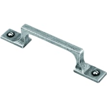 Newton 3-3/4 Inch Center to Center Pewter Handle Cabinet Pull from the Fine English Pewter Collection