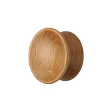 Designer Wood 2-1/4" Round Yo-Yo Cabinet Knob Drawer Knob