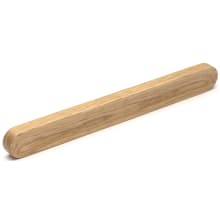 Solid 8-13/16 Inch Center to Center Wood Oval Cabinet Pull from the Designer Wood Collection