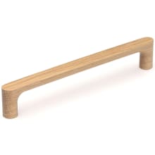 Oval Bar 7-9/16 Inch Center to Center Wood Handle Cabinet Pull from the Designer Wood Collection