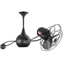 Brisa 13" 3 Blade Rotational Indoor Ceiling Fan with Wall Control