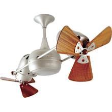 Duplo-Dinamico 16" 6 Blade Indoor Ceiling Fan with Wall Control