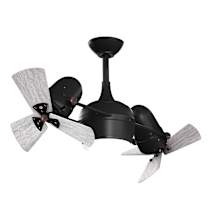 Dagny LK 16" 6 Blade Indoor LED Ceiling Fan with Remote Control