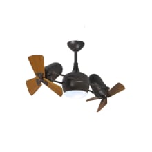 Dagny 16" 6 Blade Indoor LED Ceiling Fan with Remote Control