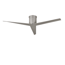 Eliza 56" 3 Blade Indoor / Outdoor Hugger Ceiling Fan with Remote Control