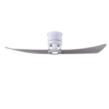 Lindsay 52" 2 Blade Indoor LED Ceiling Fan with Remote Control