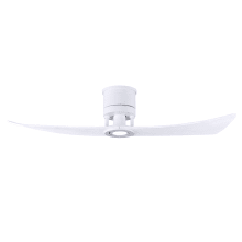 Lindsay 52" 2 Blade Indoor LED Ceiling Fan with Remote Control