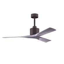 Nan 52" 3 Blade Indoor Ceiling Fan with Remote Control