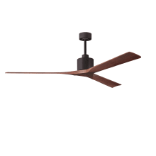 Nan XL 72" 3 Blade Indoor Ceiling Fan with Remote Control