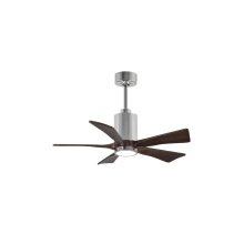 Patricia 42" 5 Blade Indoor LED Ceiling Fan with Remote Control