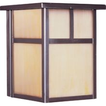Coldwater Single Light 7-1/4" Tall Outdoor Wall Sconce with Glass Square Shade - ADA Compliant