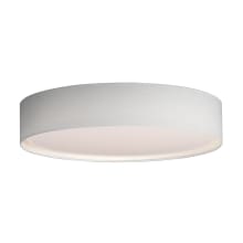 Prime 25" Wide LED Flush Mount Drum Ceiling Fixture with Shade