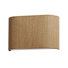 Prime 8" Tall LED Wall Sconce with Fabric and Synthetic Shade - ADA Compliant