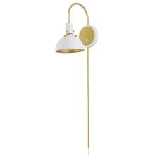 Dawn 13" Tall Wall Sconce with Metal Shade
