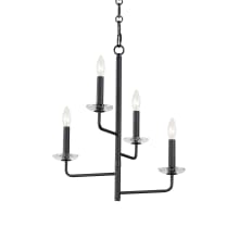 Madeira 4 Light 15" Wide Taper Candle Style Chandelier