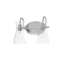 Ava 2 Light 14" Wide Vanity Light