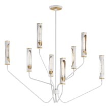 Regent 6 Light 40" Wide LED Abstract Chandelier