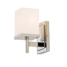 Tetra 5" Wide Sconce with Square Frosted Glass Shades