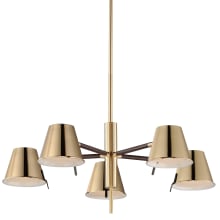 Carlo 28" Wide LED Abstract Chandelier
